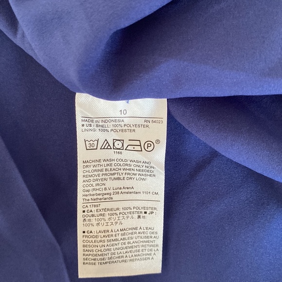 Banana republic empire colourful dress with flattering cleavage - Picture 5 of 5